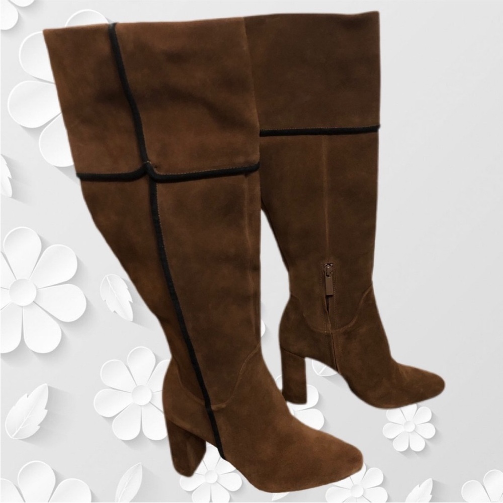 Brown Heeled Boots